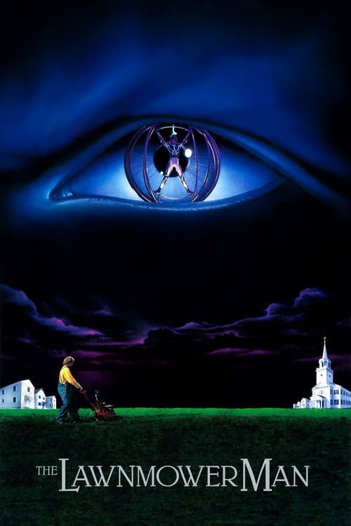 The Lawnmower Man — poster