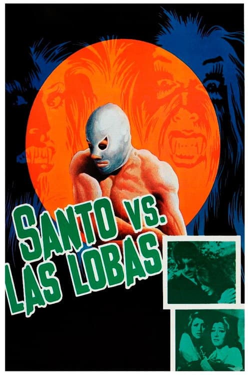 Santo vs. the She-Wolves — poster