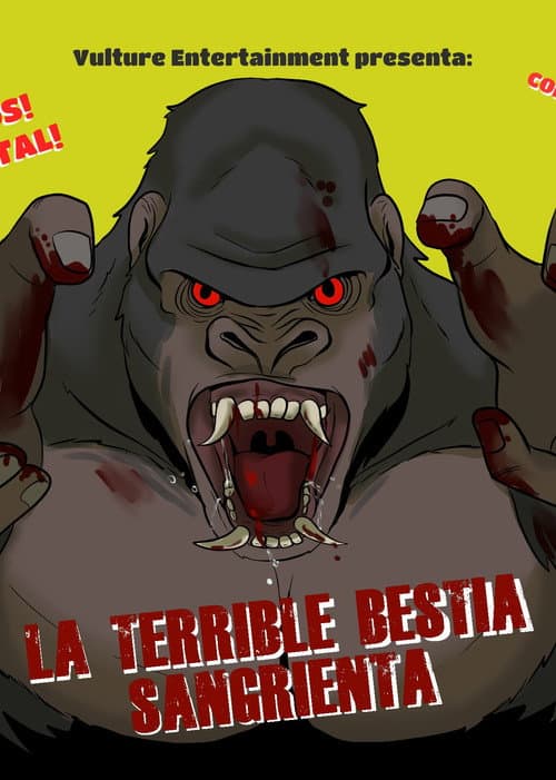 La terrible bestia sangrienta — poster