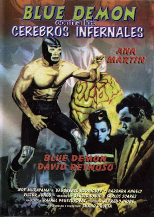 Blue Demon vs. the Infernal Brains — poster