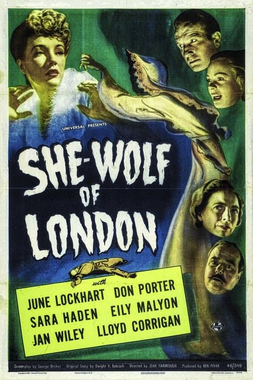 She-Wolf of London — poster