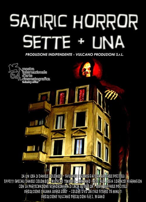 Satiric Horror Sette + Una — poster