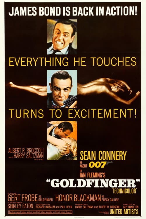 Goldfinger — poster