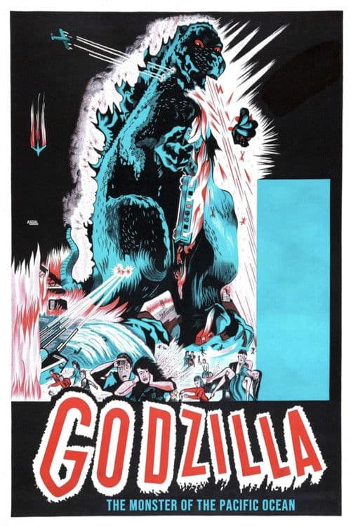 Godzilla, the Monster of the Pacific Ocean — poster