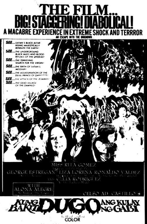 Why Blood is the Color of the Night — poster