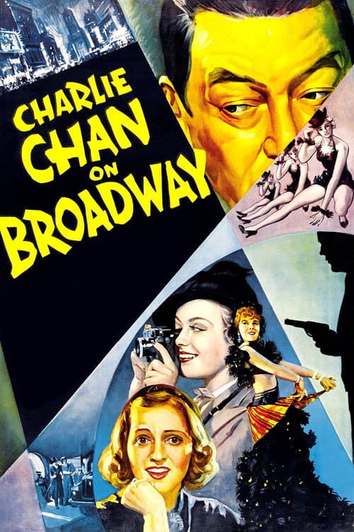 Charlie Chan on Broadway — poster