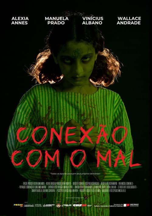 Conexão com o Mal (Evil Connection) — poster