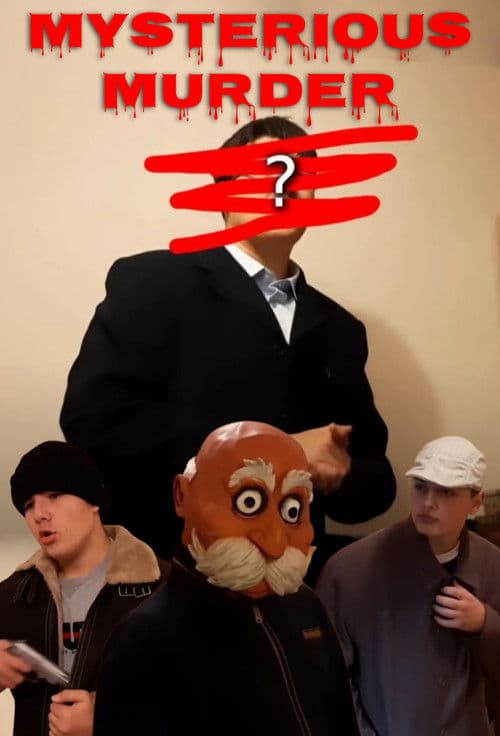 Mysterious murder — poster