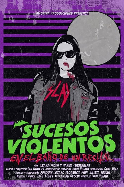 Sucesos violentos en el baño de un recital — poster