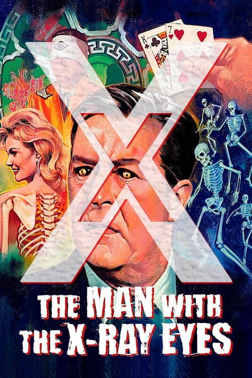 X: The Man with the X-Ray Eyes — poster