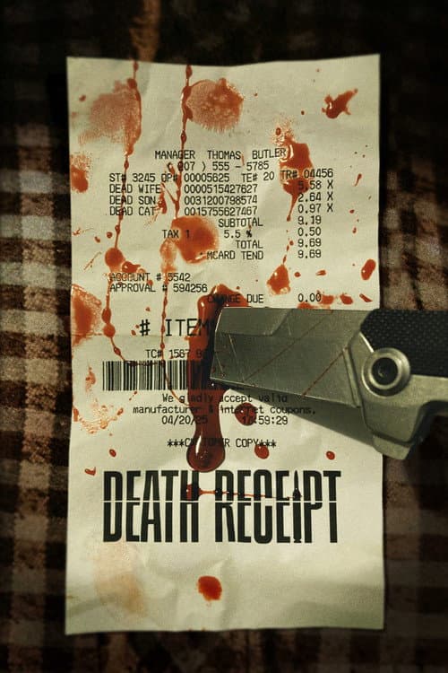 Death Receipt — poster