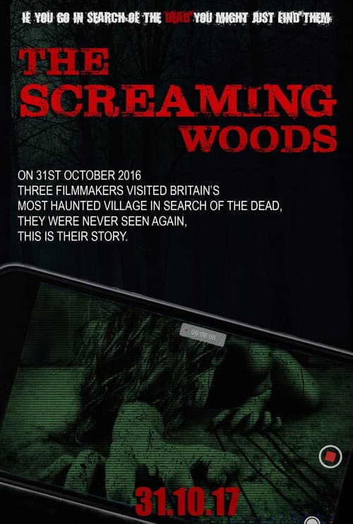 The Screaming Woods — poster