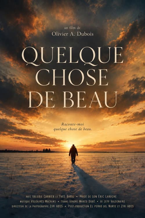 Something Beautiful - Quelque chose de beau — poster