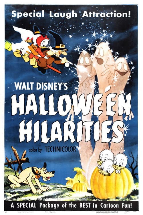 Walt Disney's Halloween Hilarities — poster