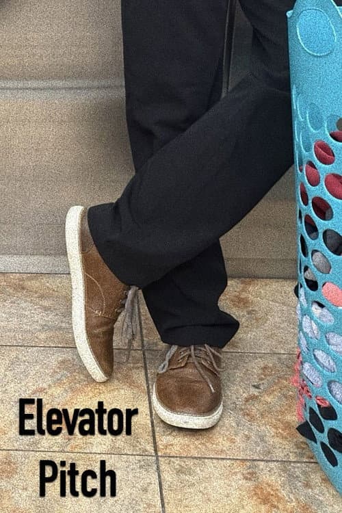 Elevator Pitch — poster