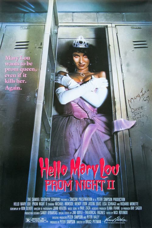 Hello Mary Lou: Prom Night II — poster