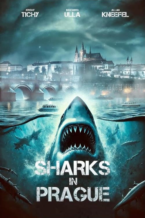 Sharks in Prague — poster