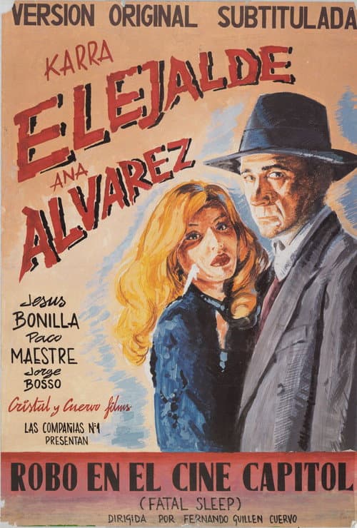 Robo en el cine Capitol — poster