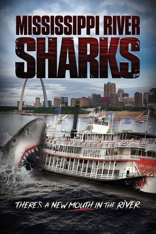 Mississippi River Sharks — poster