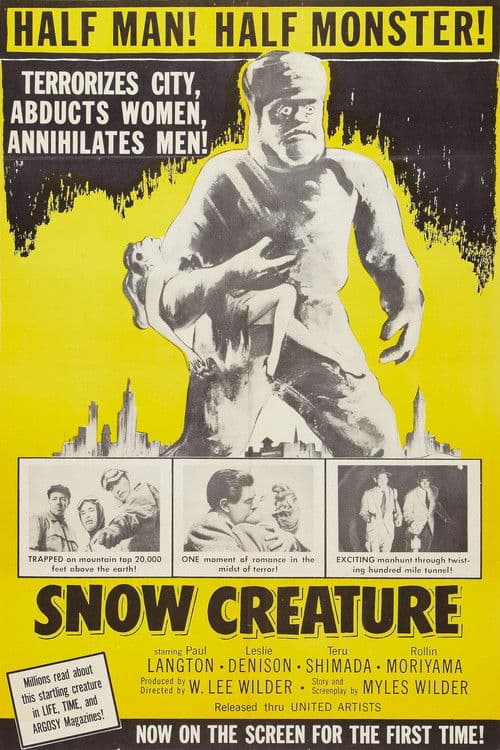 The Snow Creature — poster