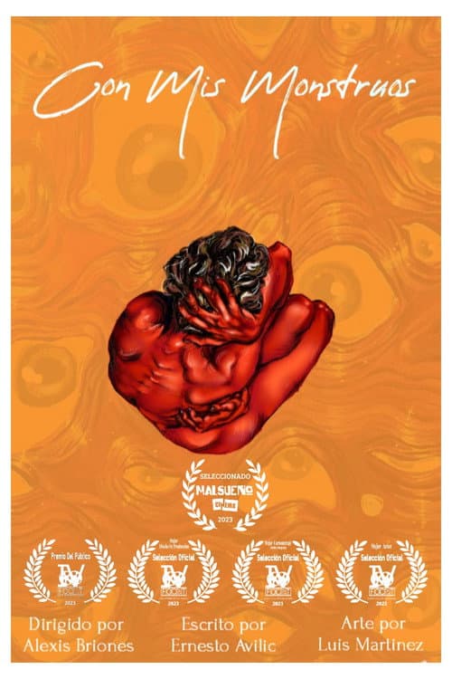 Con Mis Monstruos — poster