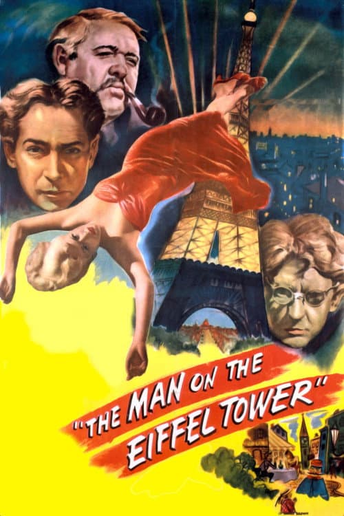 The Man on the Eiffel Tower — poster