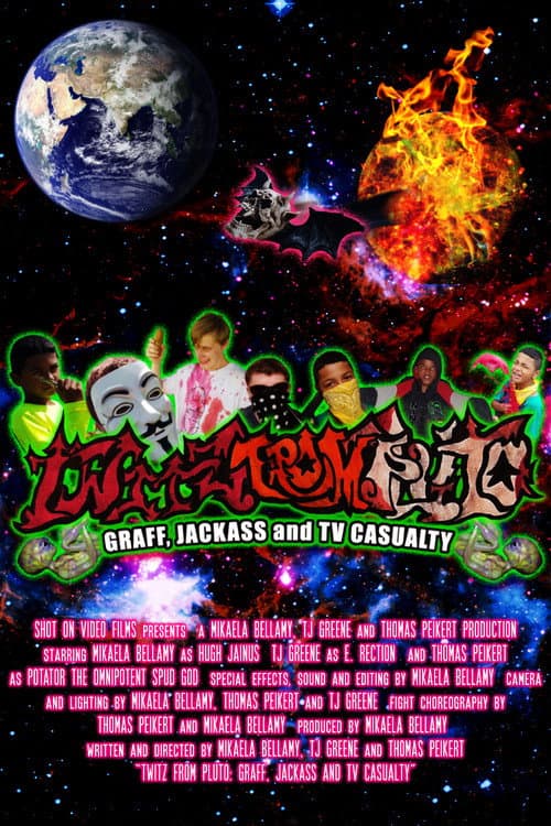 Twitz from Pluto: Graff, Jackass and TV Casualty — poster