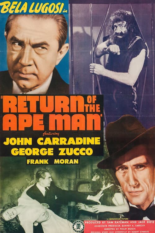 Return of the Ape Man — poster