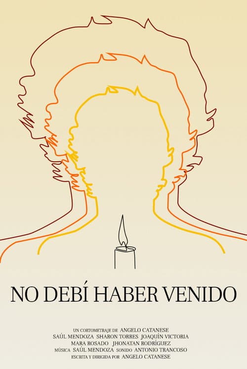 I SHOULD NOT HAVE COME — poster