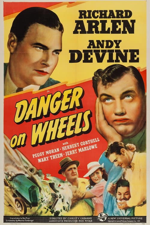 Danger On Wheels — poster
