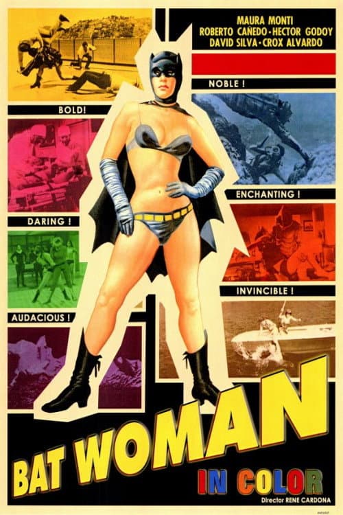 The Bat Woman — poster