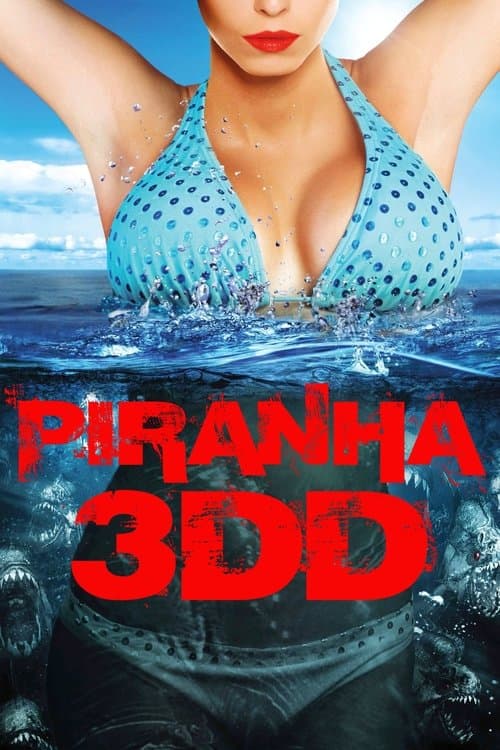 Piranha 3DD — poster