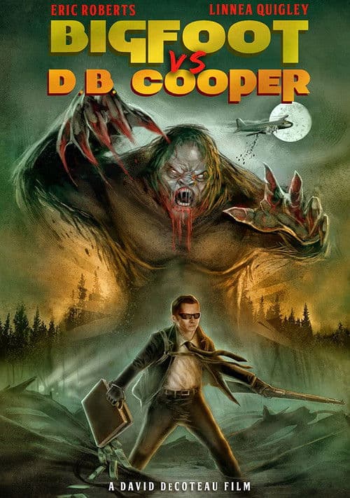 Bigfoot vs. D.B. Cooper — poster