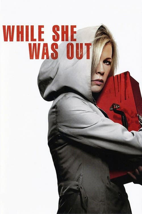 While She Was Out — poster