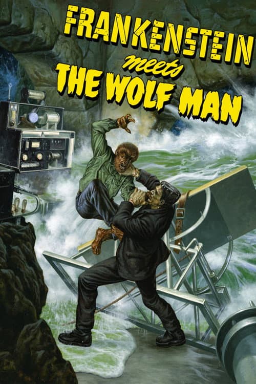 Frankenstein Meets the Wolf Man — poster