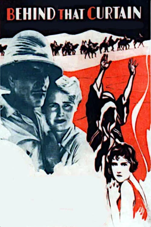 Behind That Curtain — poster