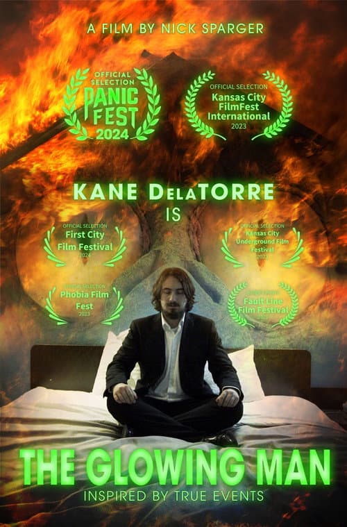 The Glowing Man — poster