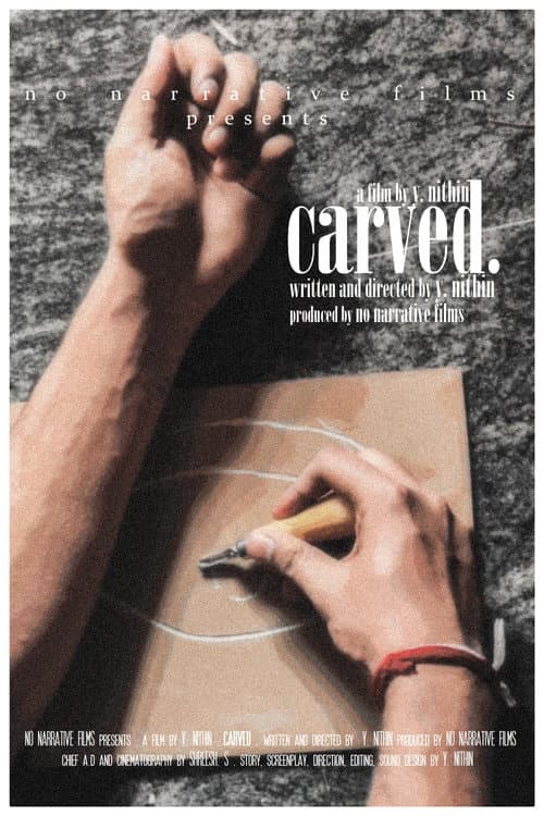 CARVED. — poster