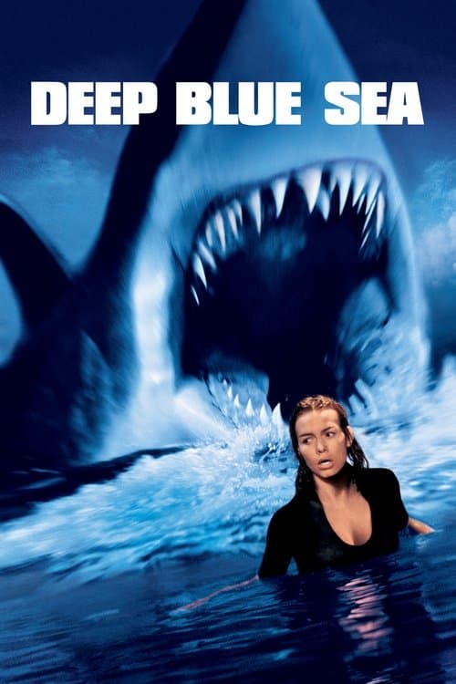 Deep Blue Sea — poster