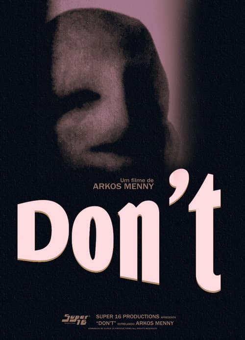 Don't — poster