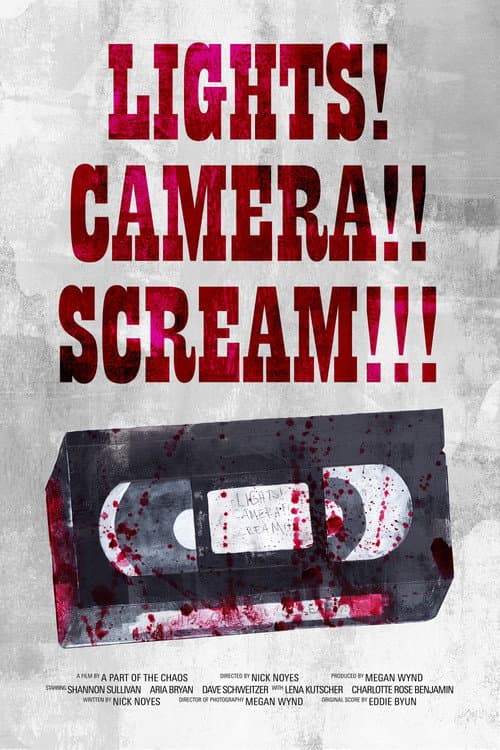 Lights! Camera!! Scream!!! — poster