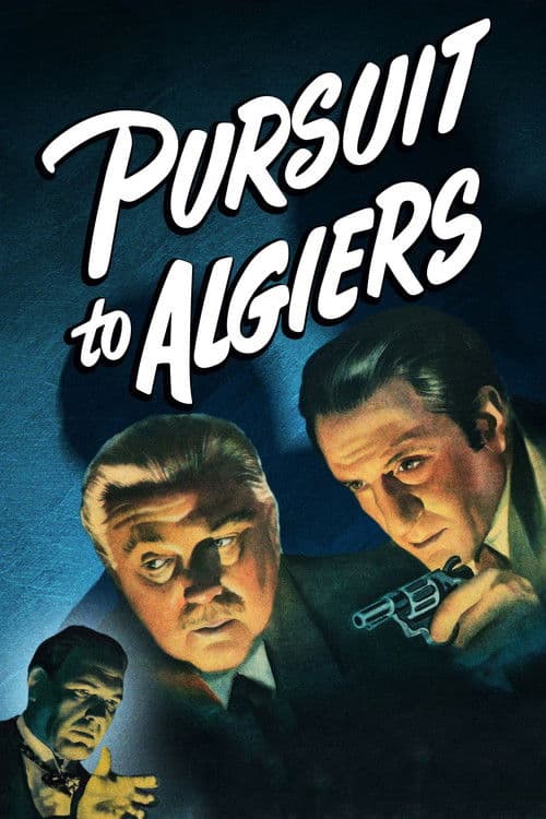 Pursuit to Algiers — poster