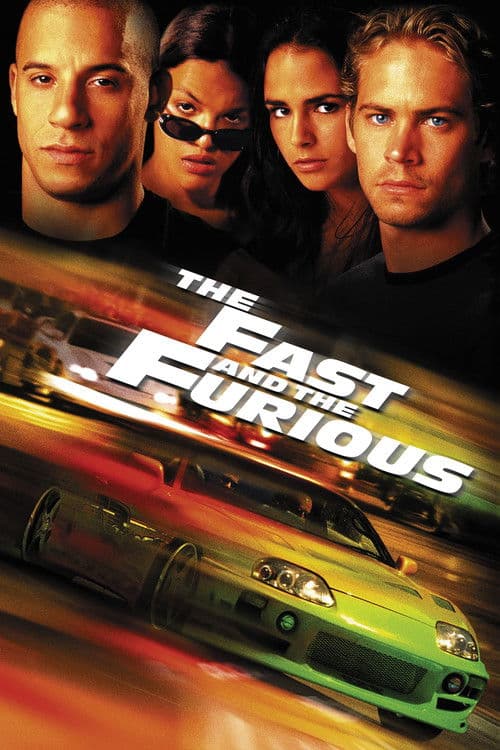 The Fast and the Furious — poster