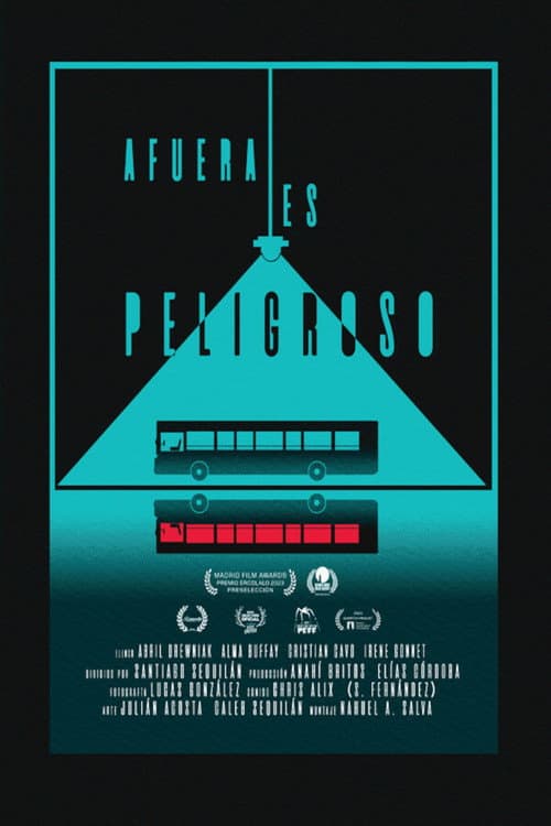 It is dangerous outside — poster