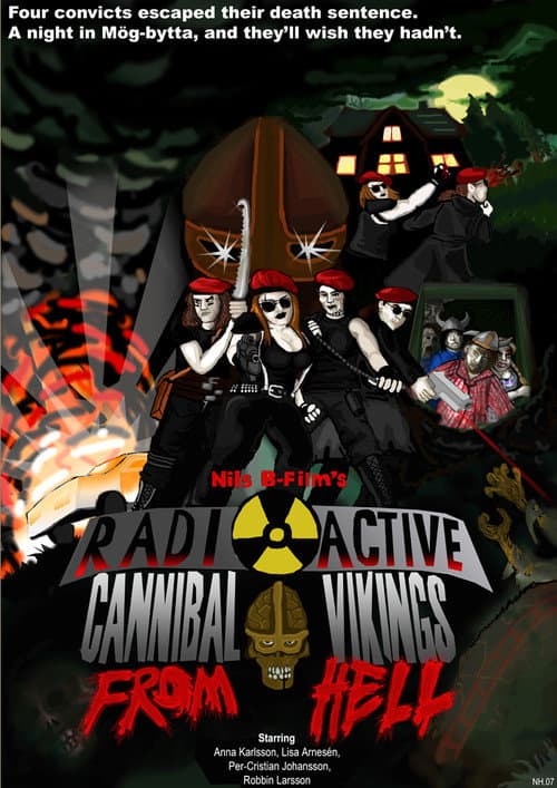Radioactive Cannibal Vikings from Hell — poster
