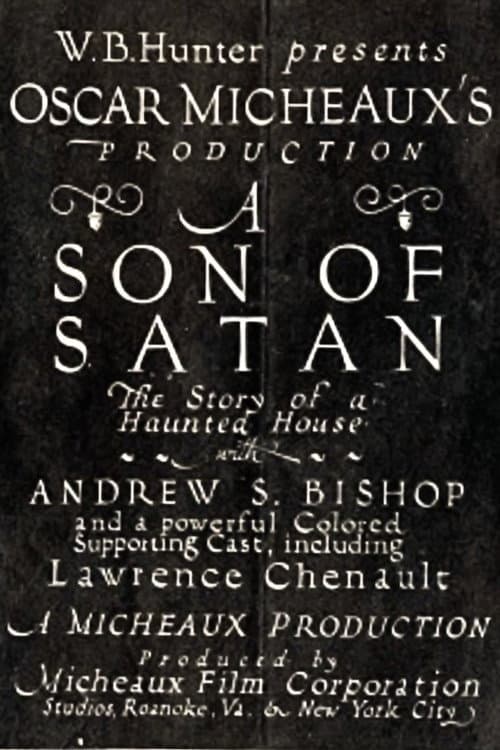 A Son of Satan — poster