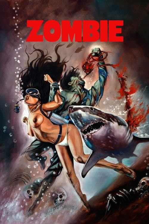 Zombie Flesh Eaters — poster