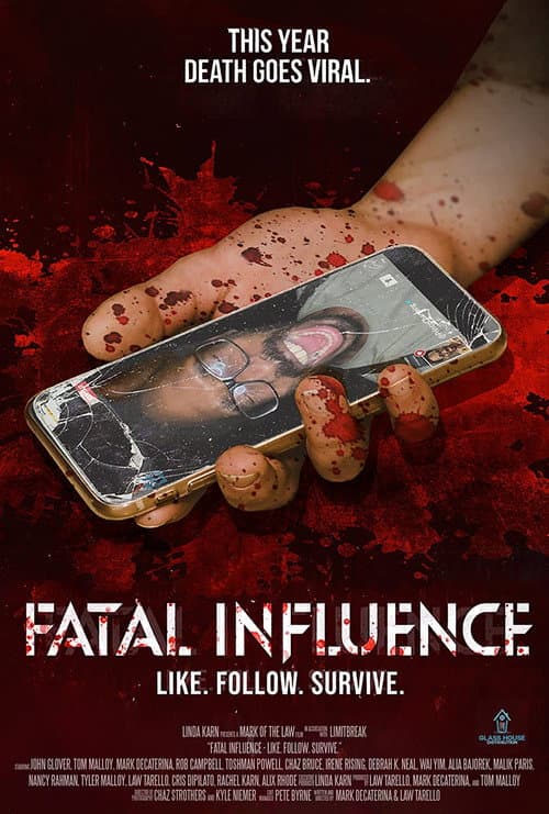 Fatal Influence: Like. Follow. Survive. — poster