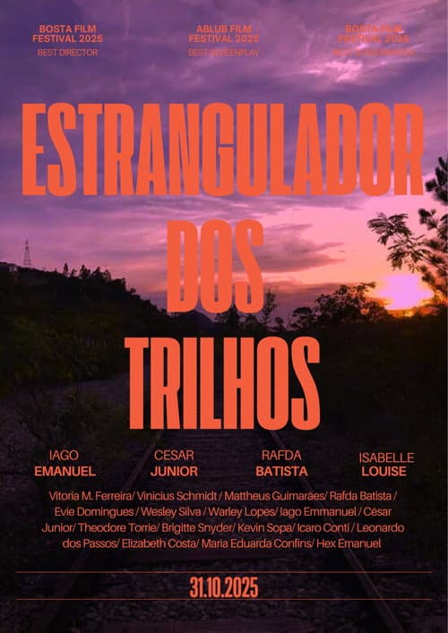 ESTRANGULADOR DOS TRILHOS — poster