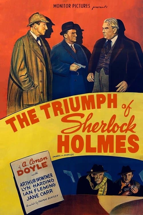 The Triumph of Sherlock Holmes — poster